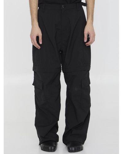 Balenciaga Light Cargo Pants - Black