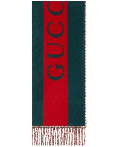 Gucci Double Web Scarf - Multicolour