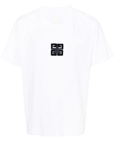 Givenchy 4G Stars Cotton T-Shirt - White