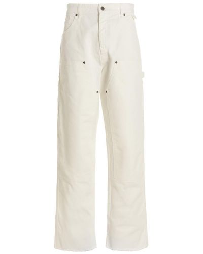 DARKPARK 'John Relax Carpenter' Jeans - White