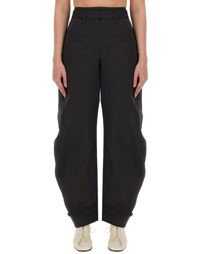 Lemaire Belted Pants - Black