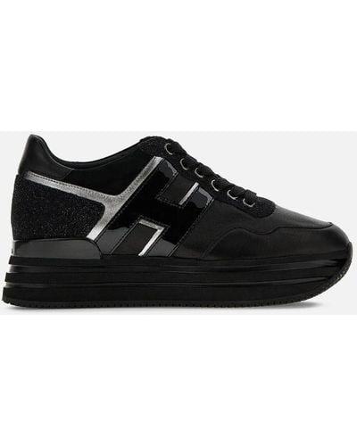 Hogan Platform Derby Shoes, $247, farfetch.com