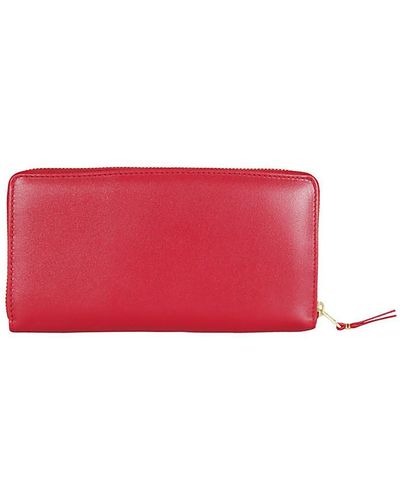 Comme des Garçons Classic Leather Line Wallet Accessories - Red