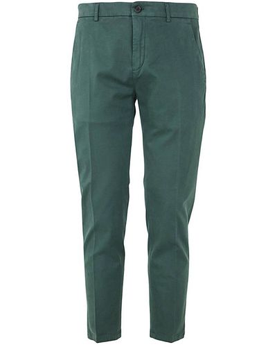 Department 5 Prince Chinos Crop Trousers Clothing - Green