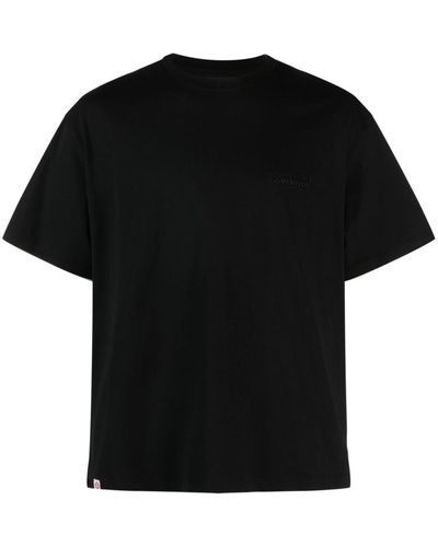 Charles Jeffrey Logo Cotton T-shirt - Black