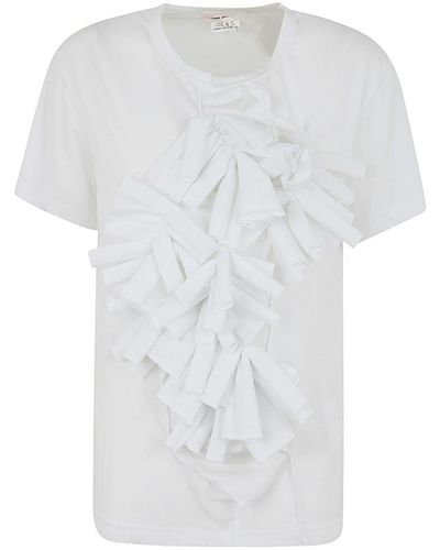 Comme des Garçons Comme Des Garçons Ladies` T-shirt Clothing - White