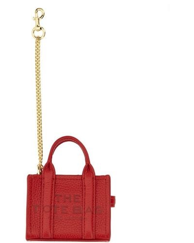 Marc Jacobs The Nano Chained Tote Bag - Red