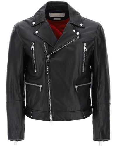 Asymmetrical Leather Jackets for Men - Up to 68% off
