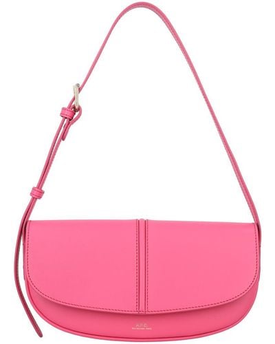 A.P.C. Betty Shoulder Bag - Pink