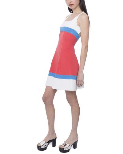 DSquared² Stretch Dress In Jersey - Red