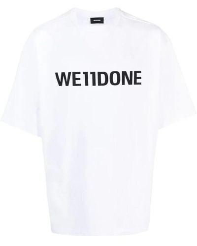 we11done T-Shirts And Polos - White