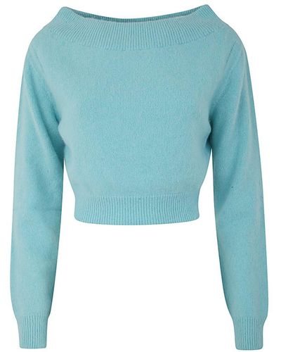 Semicouture Lucile Pullover - Blue
