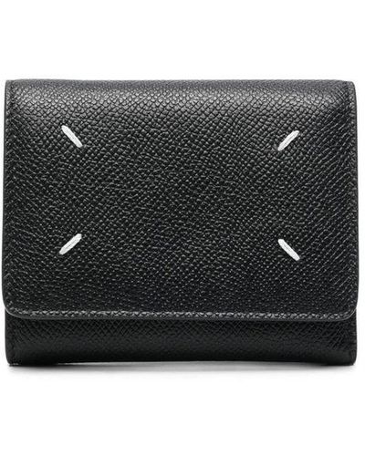 Maison Margiela Wallet Clip 3 With Zipper Accessories - Black