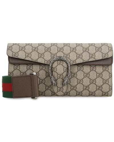 Gucci Dionysus Shoulder Bag - Gray