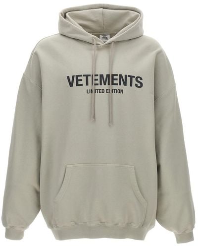 Vetements 'Limited Edition Logo' Hoodie - Grey
