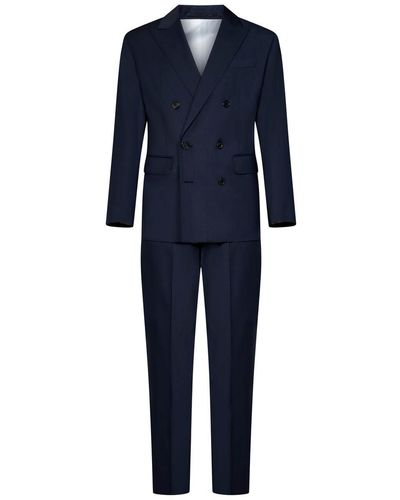 DSquared² Wallstreet Suit - Blue