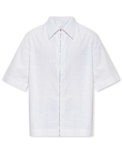 Givenchy Monogrammed Shirt - White