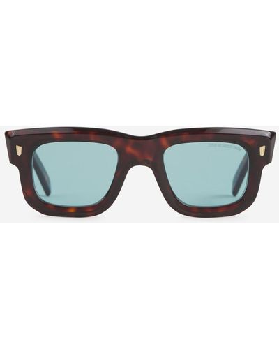 Cutler and Gross Rectangular Sunglasses 1402 - Multicolour