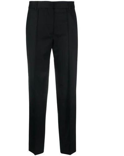 Officine Generale Roxane Cropped Trousers - Black