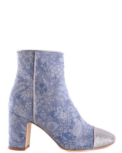 Polly Plume Boots - Purple