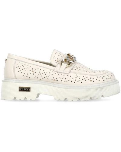 Cult Flat Shoes Ivory - White