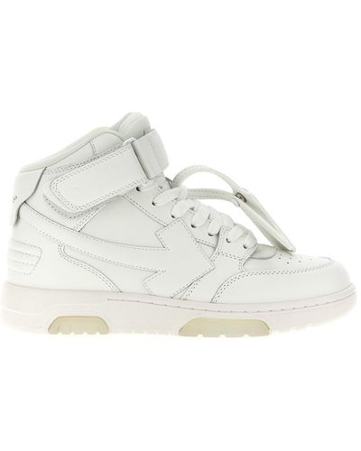 Off-White c/o Virgil Abloh Out Of Office Mid-top Trainers - White