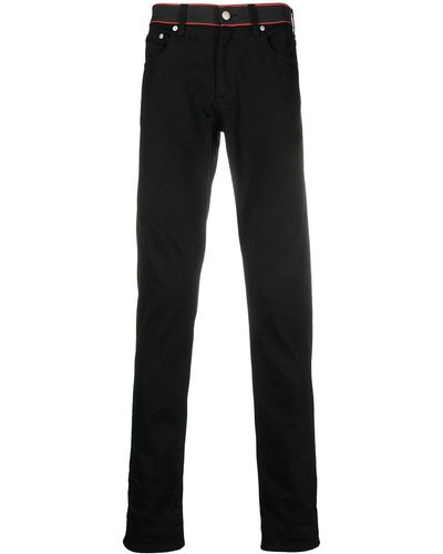 Alexander McQueen Slim-fit Jeans - Black