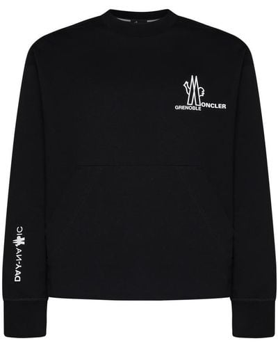 3 MONCLER GRENOBLE Sweaters - Black