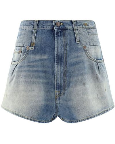 R13 Bermuda Shorts - Blue