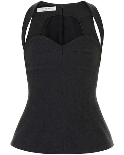 Philosophy Di Lorenzo Serafini Top - Black