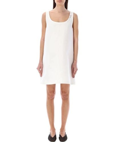Marni A-line Mini Dress - White