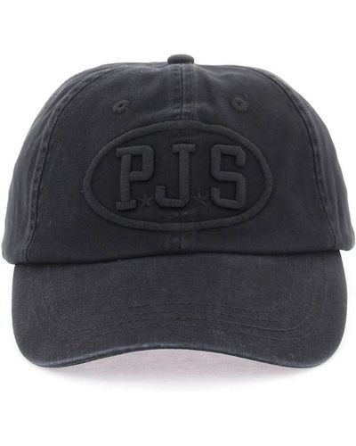 Parajumpers Baseball Cap With Embroidery - Black
