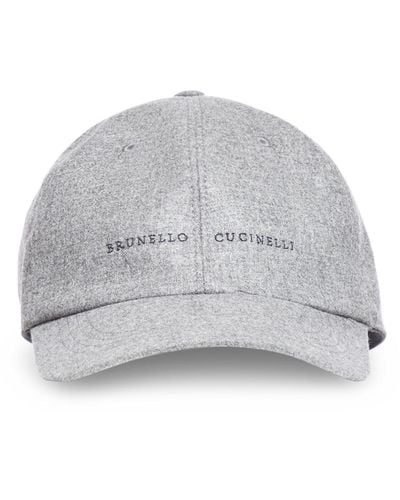 Brunello Cucinelli Hat - Grey