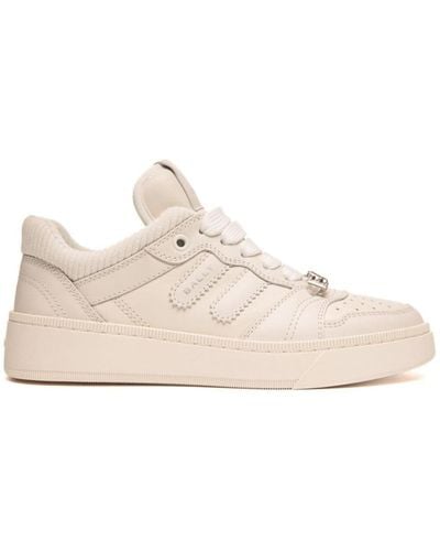 Bally Raise Leather Sneakers - Natural