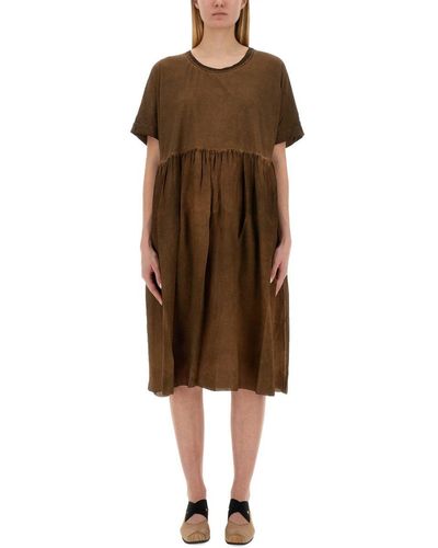 Uma Wang Dress Dana - Brown