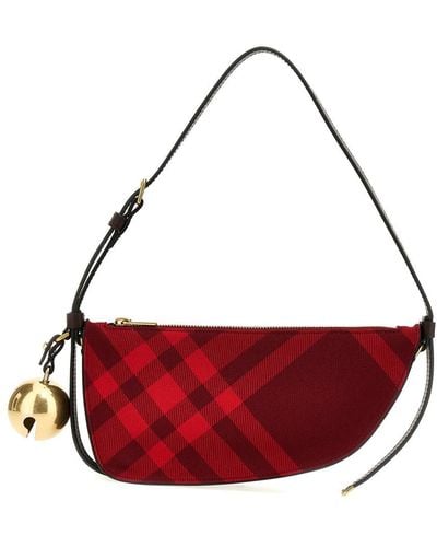Burberry Shield Shoulder Bags - Red