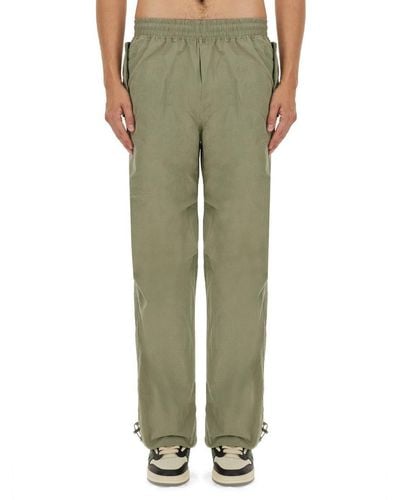 Represent Cotton Blend Pants - Green