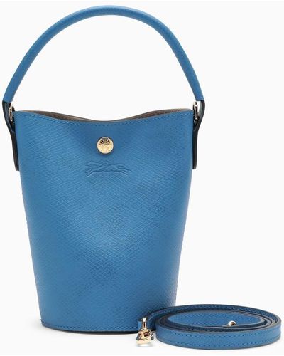 Longchamp Nylon Bucket Bag - Blue Bucket Bags, Handbags - WL865111