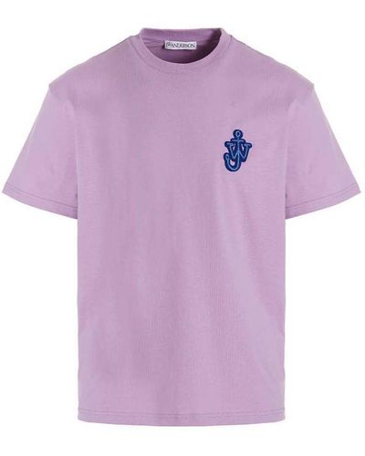 JW Anderson 'anchor' T-shirt - Purple