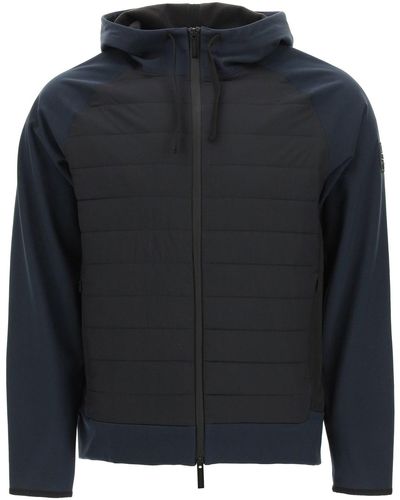 Woolrich Bonded Full Zip Technical Jacket - Black