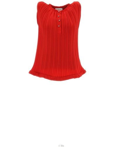 Lanvin Tops - Red