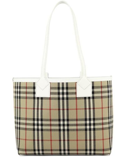 Burberry Tote London Bags - White