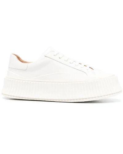 Jil Sander Sneakers Beige - White