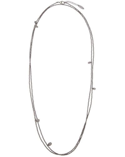 Brunello Cucinelli Polished-finish Chain-linked Bracelet - Metallic
