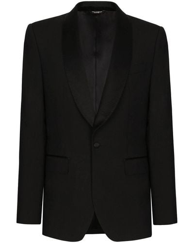 Dolce & Gabbana 'sicilia' Tuxedo Jacket - Black