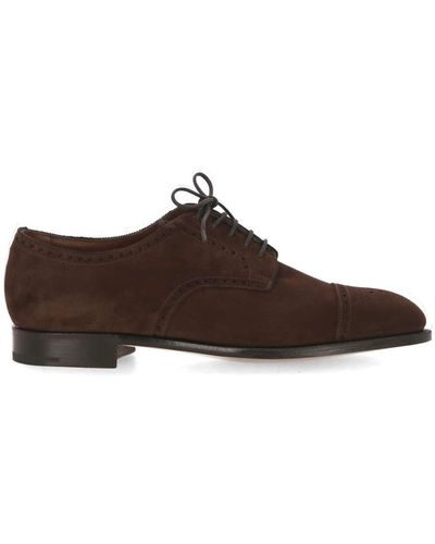 Edward Green Flat Shoes - Brown