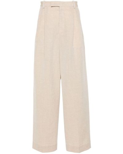 Jacquemus Titolo Tapered Pants - White