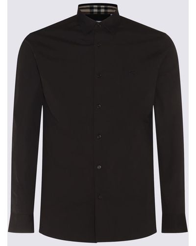 Burberry Cotton Shirt - Black