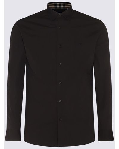 Burberry Cotton Shirt - Black