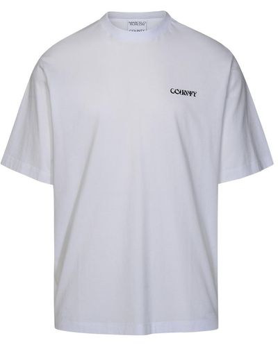 Marcelo Burlon 'County' Cotton T-Shirt - White